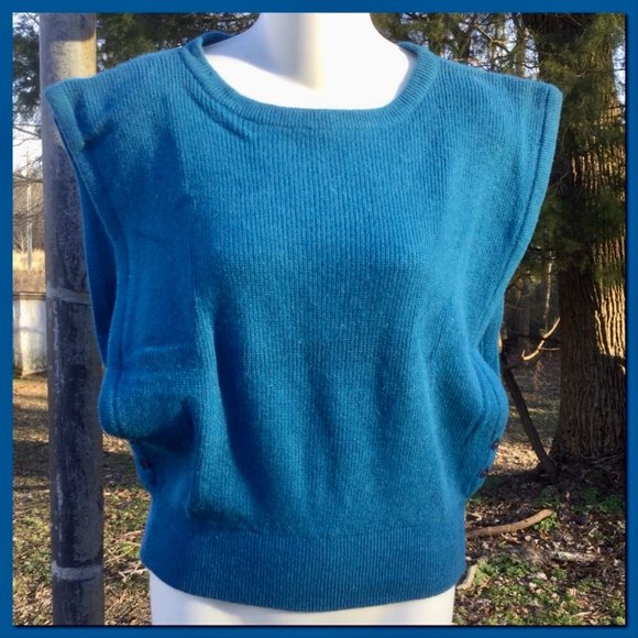 Vtg. Open Arm Sweater, sz M - Picture 1 of 3